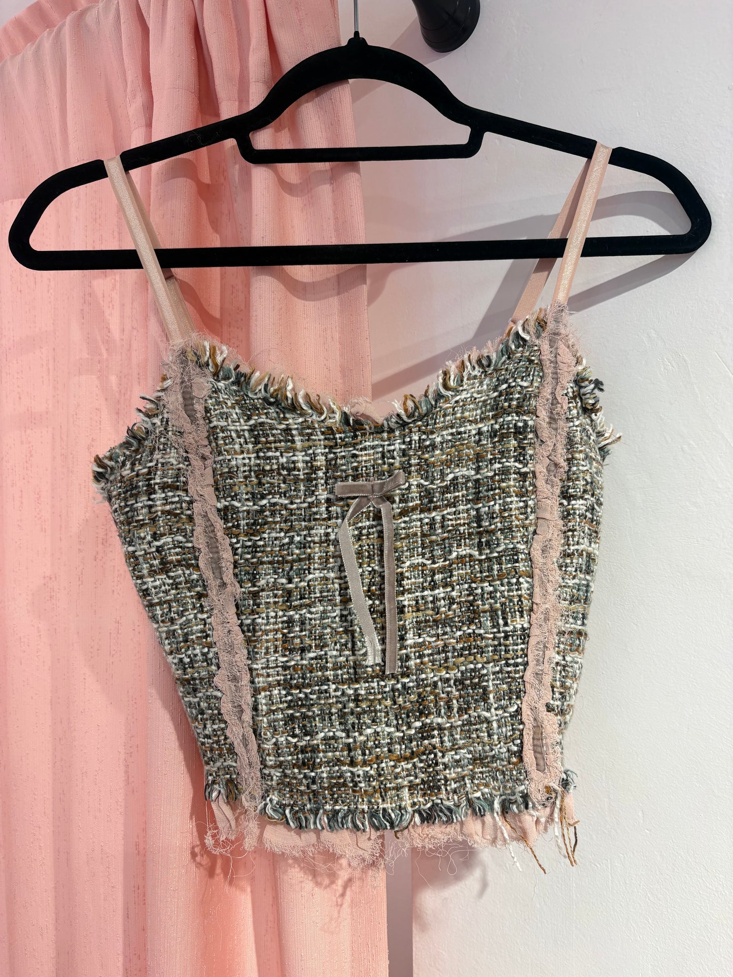 Super unique pure wool vintage top (S)