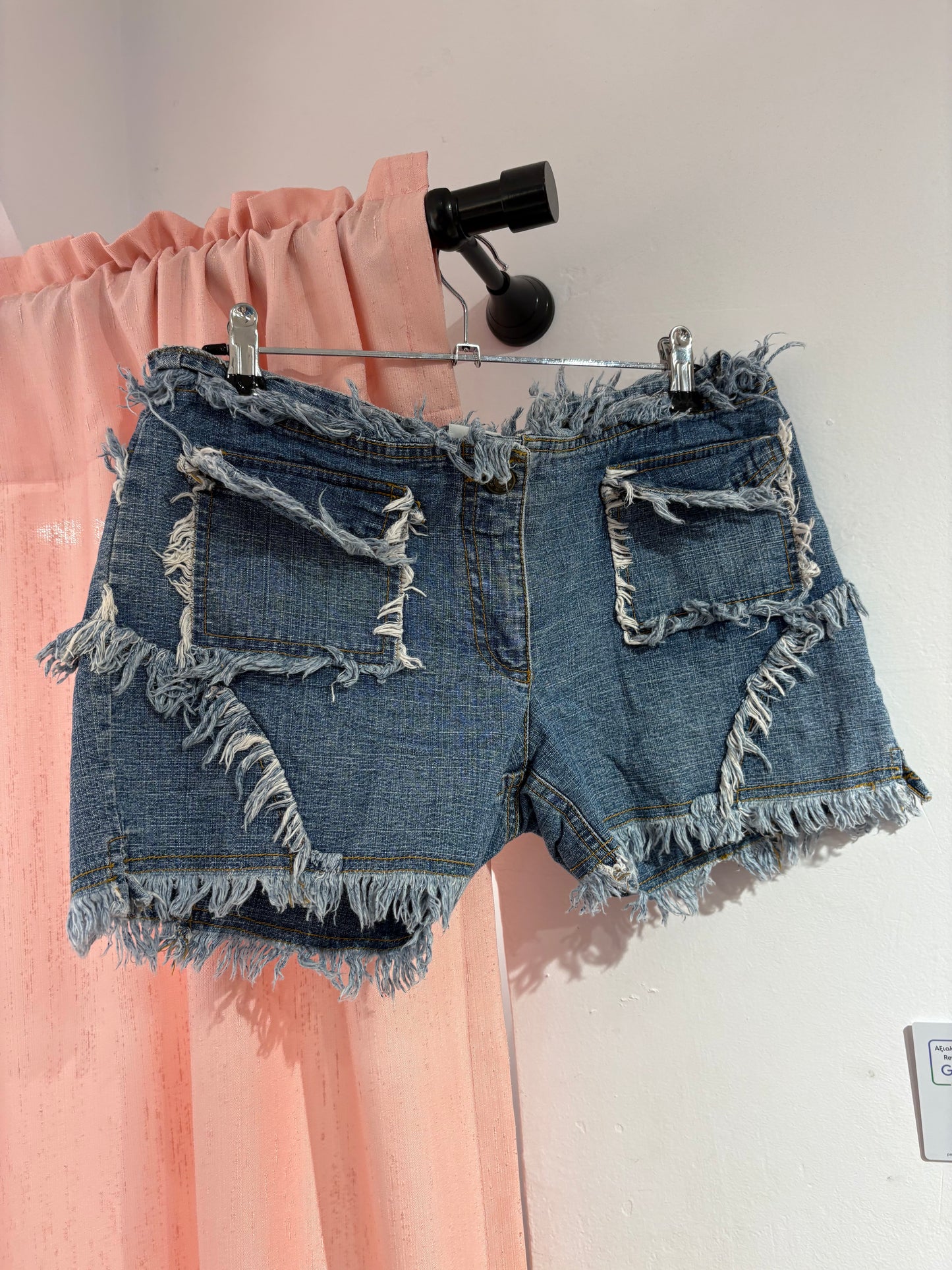 Unique denim shorts (M)