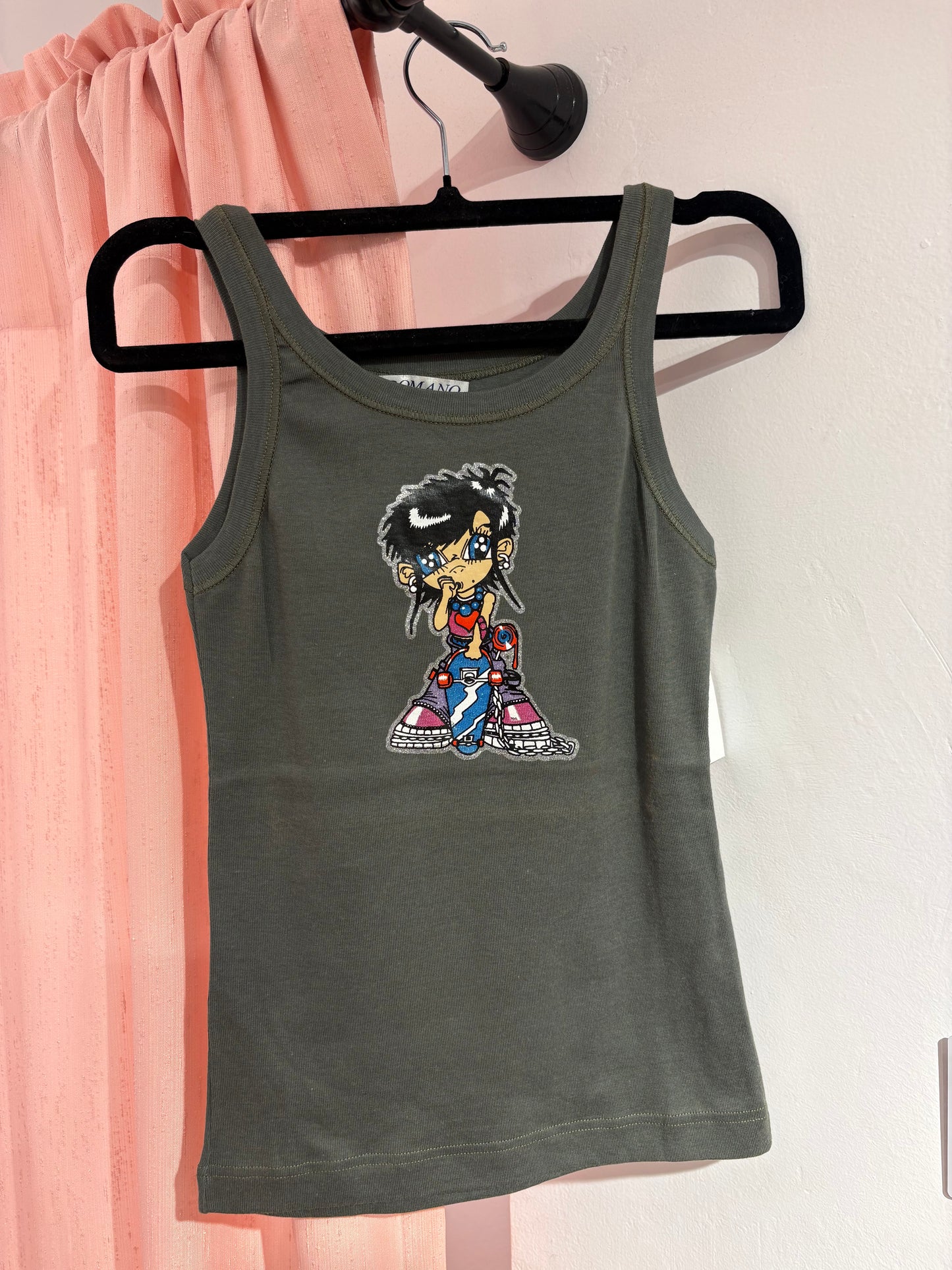Super cute y2k graphic tank top (One Size)