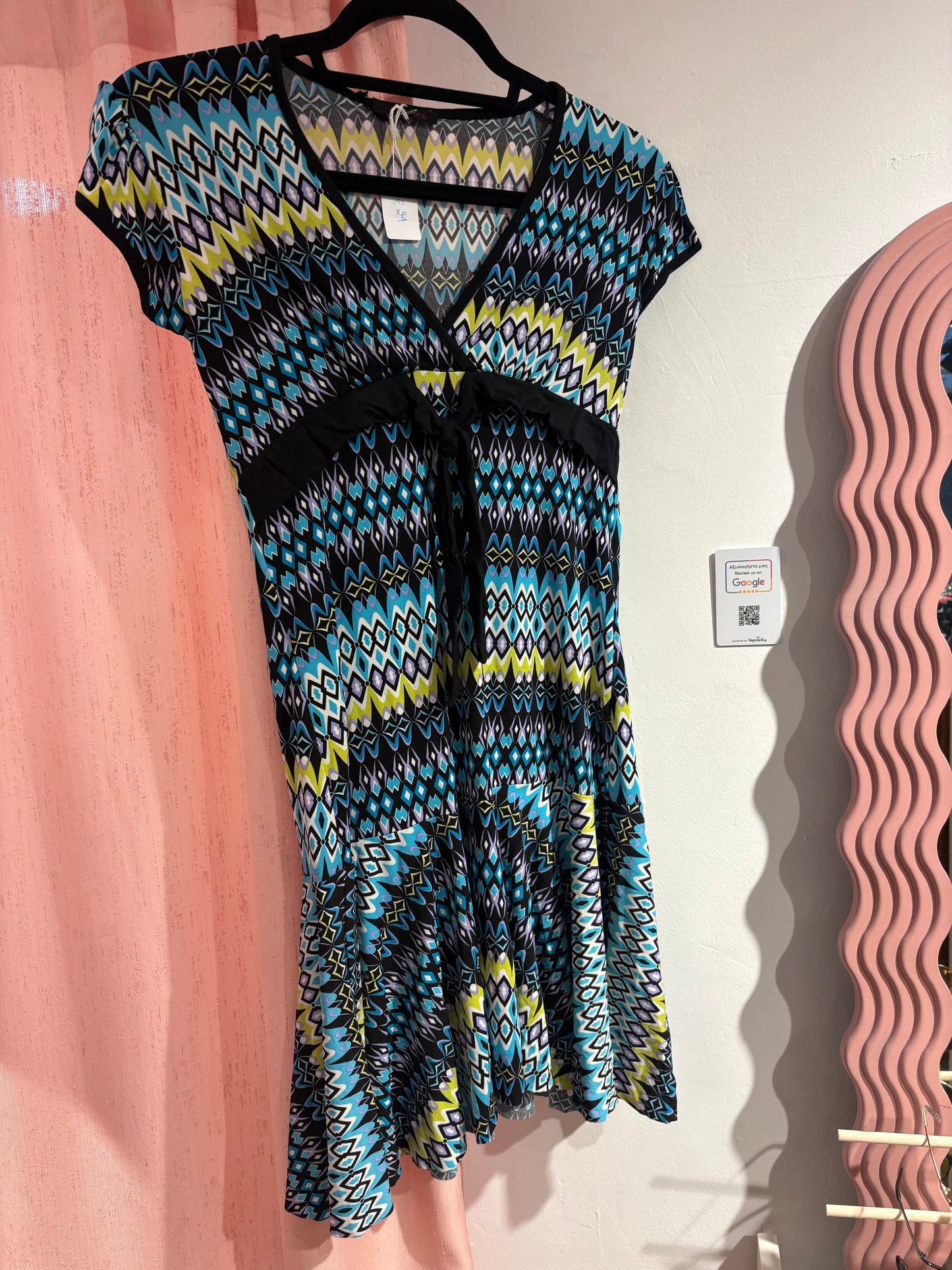 Missoni-like super soft dress (M)