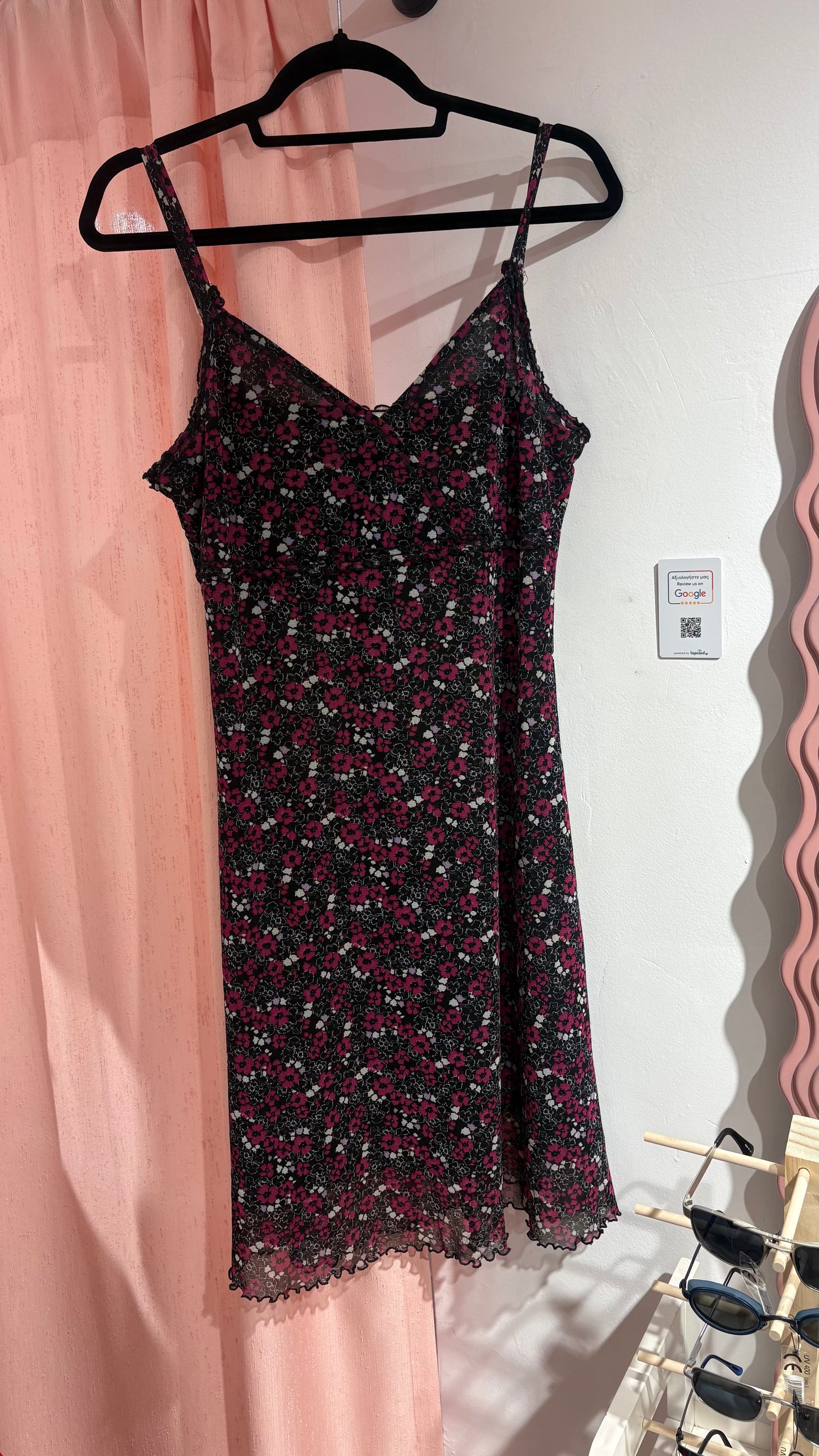 Pretty midi floral dress (L)