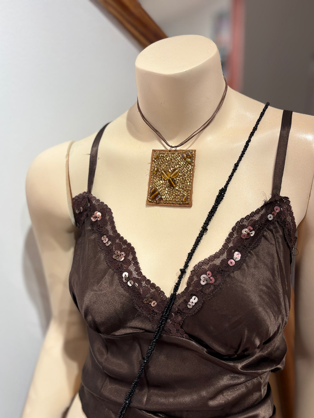 Vintage beaded necklace