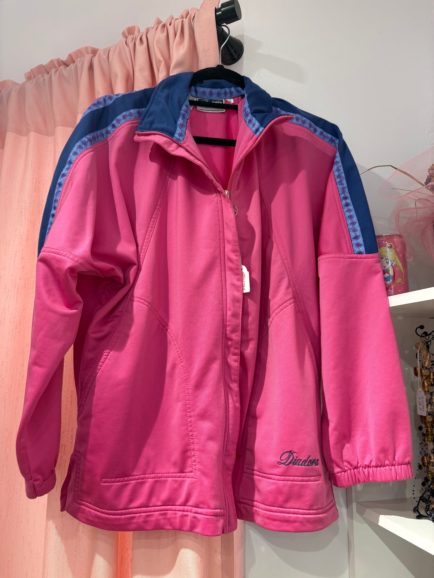 Vintage Diadora zip-up jacket (L)