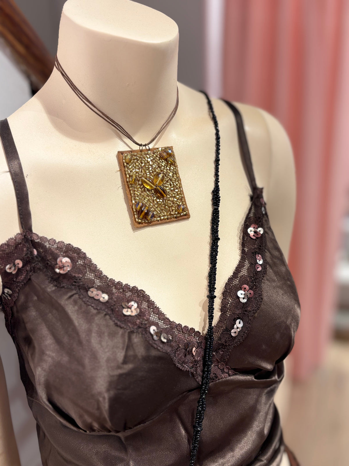 Vintage beaded necklace