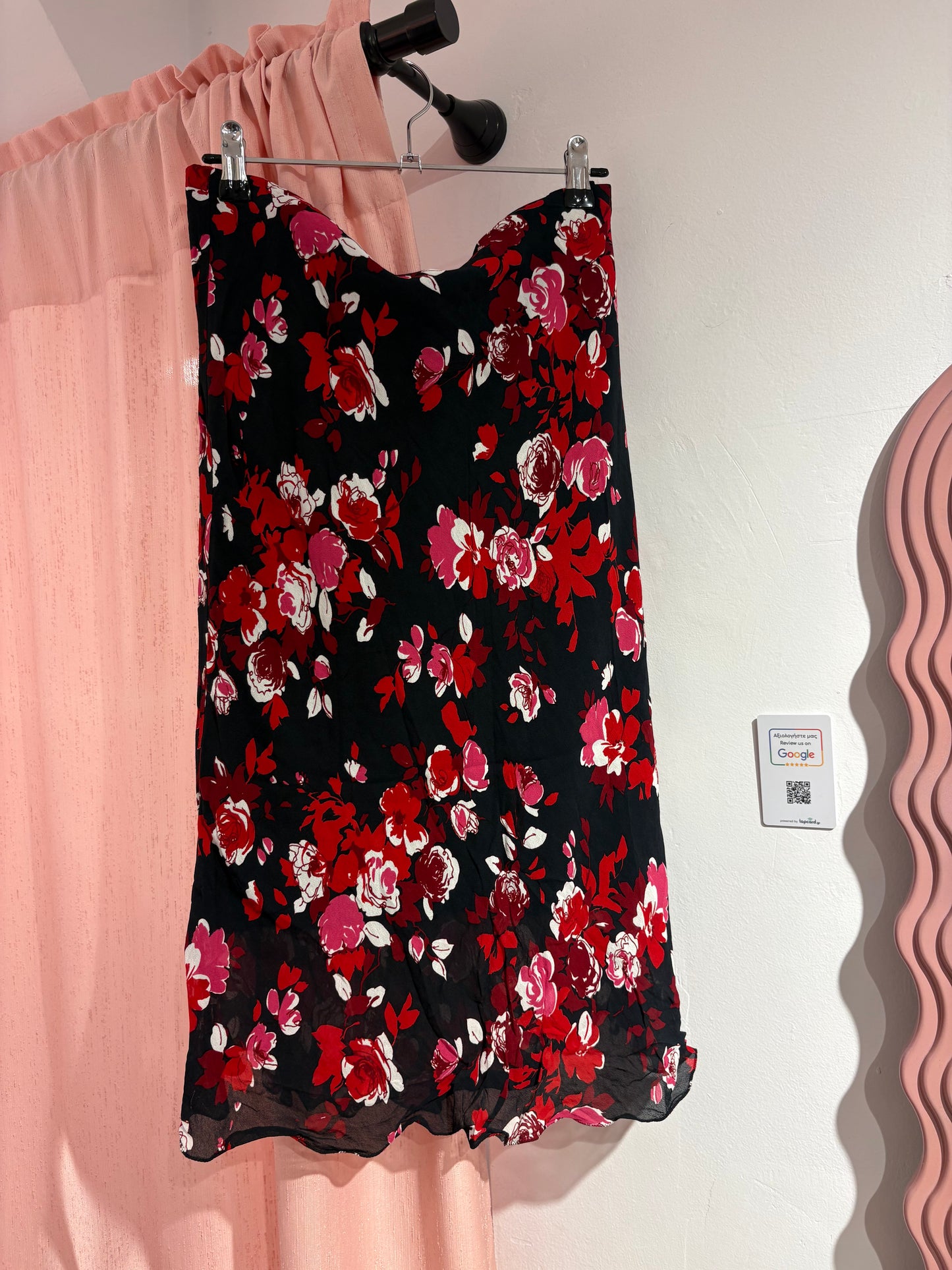 Incredible midi floral skirt (L)