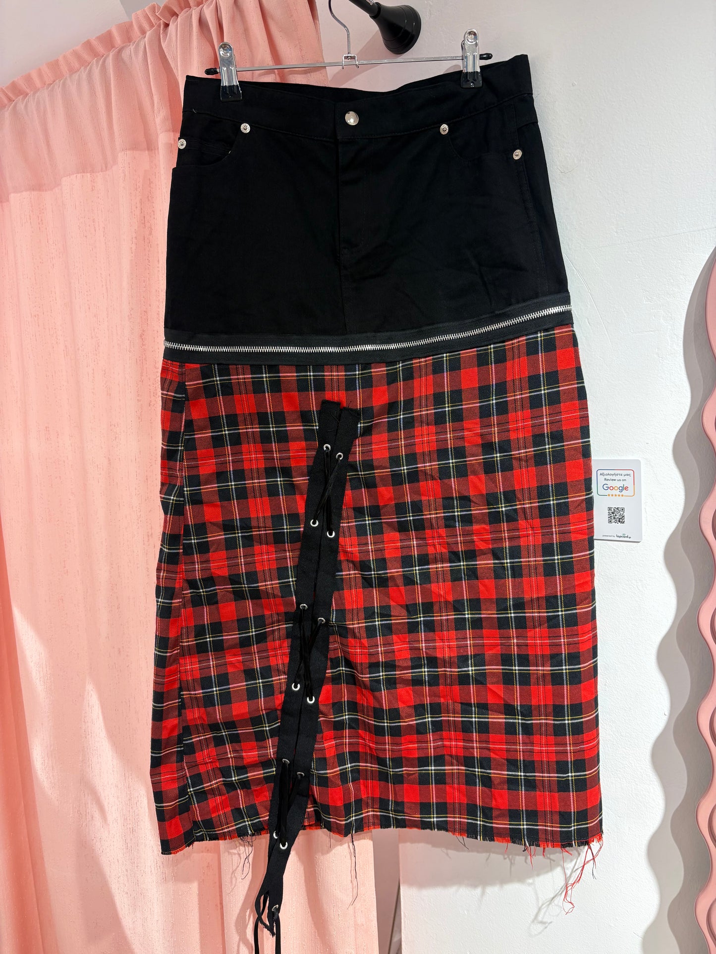 Bad Billy's alt midi skirt (M)