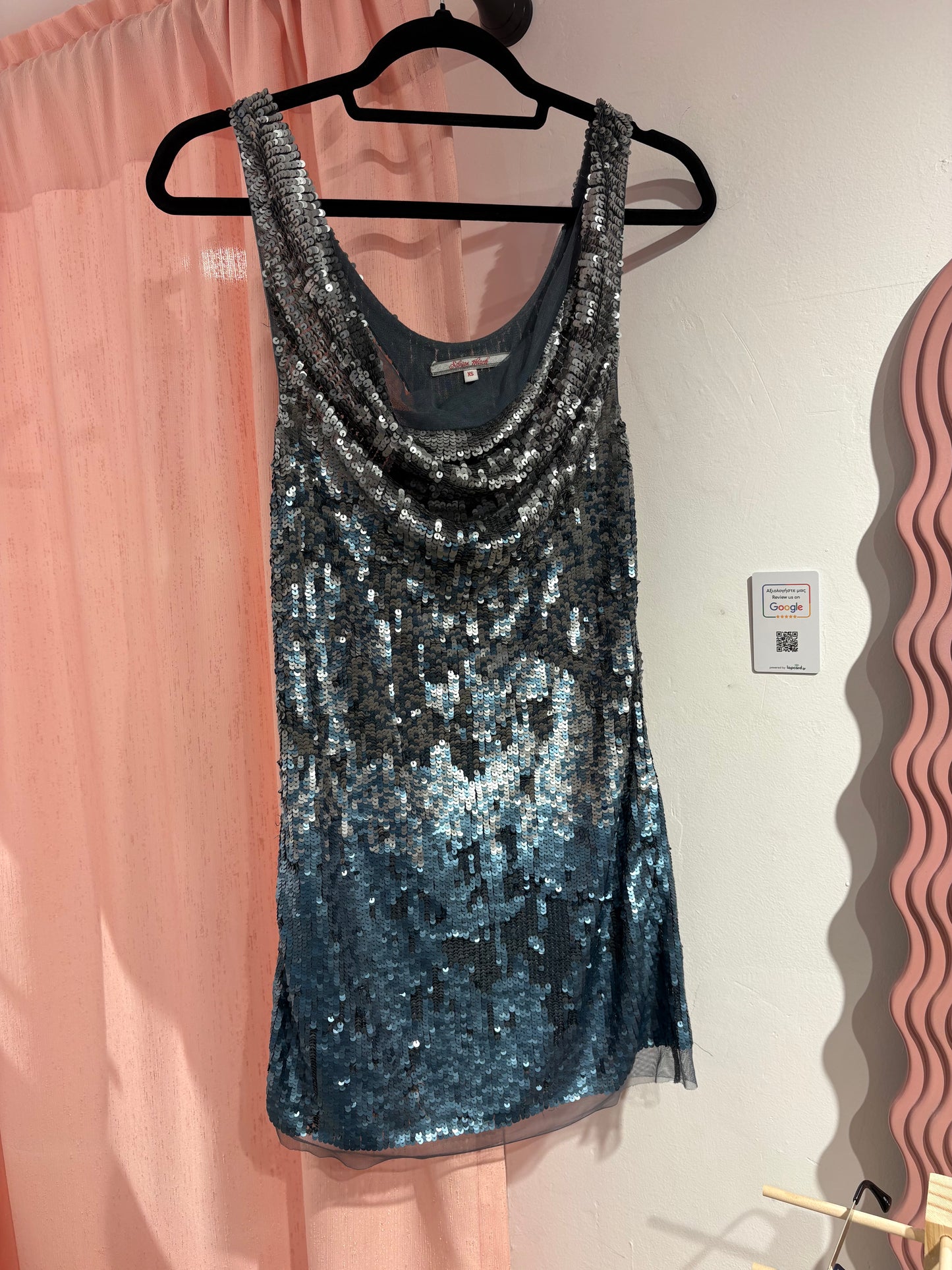 Incredible sequin short dress (XS)
