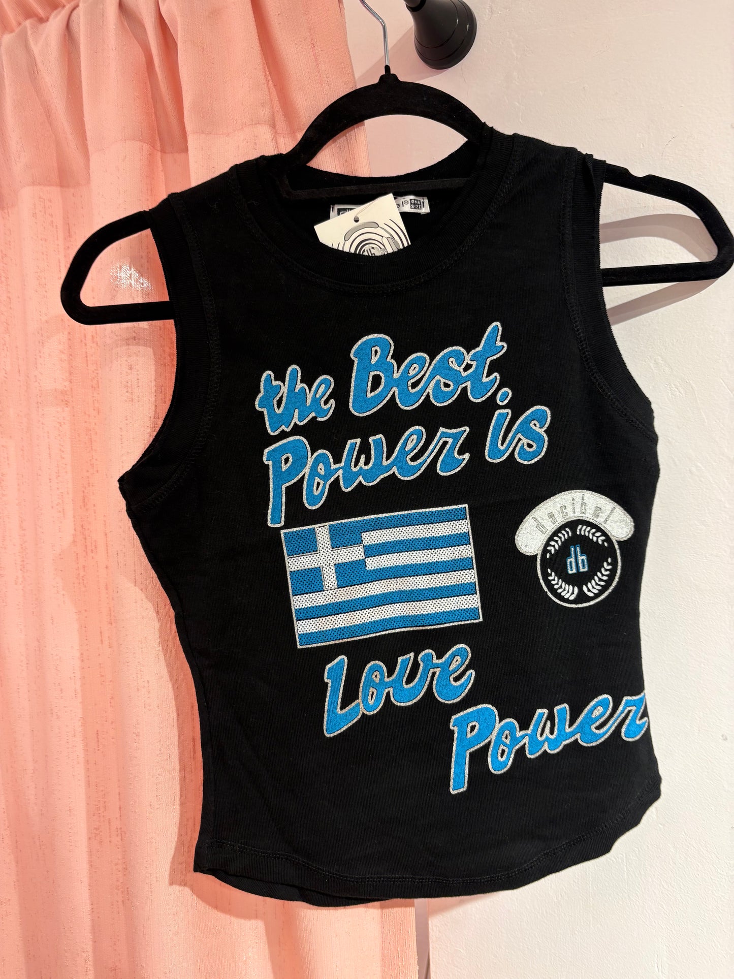 Super cool Greece souvenir top (One Size)