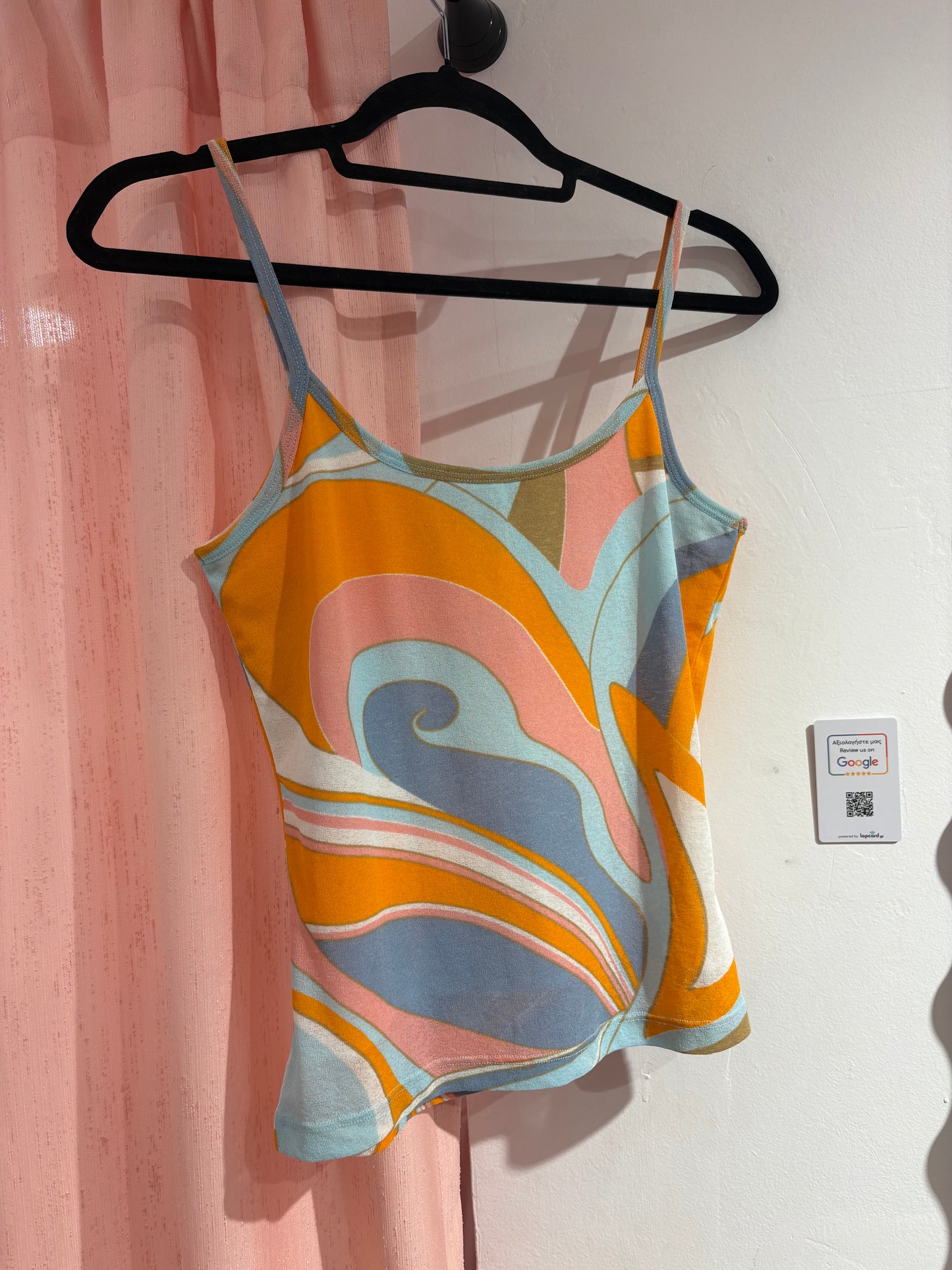 Pretty colorful vintage top (L)