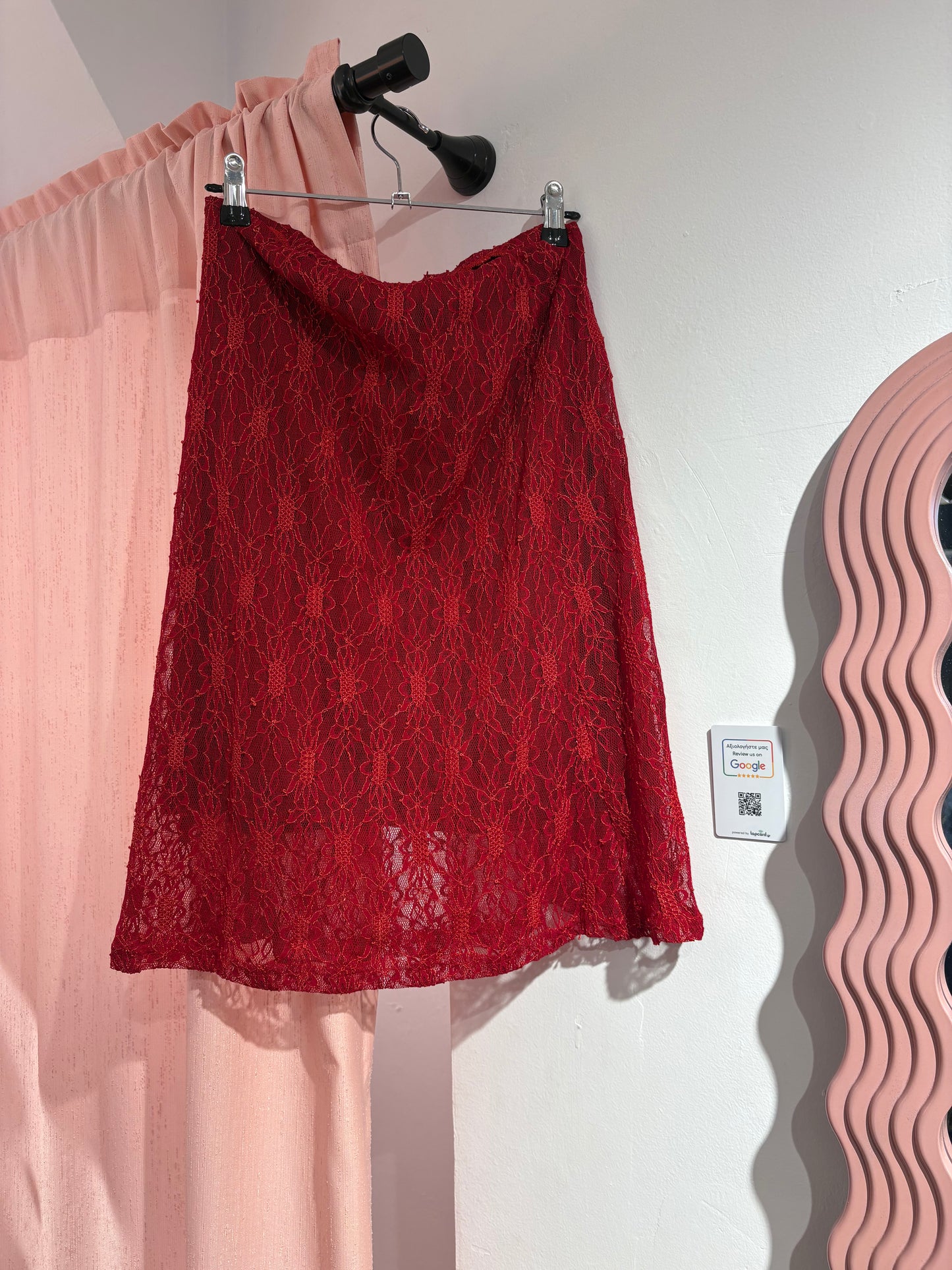 Midi laced deadstock skirt (S)