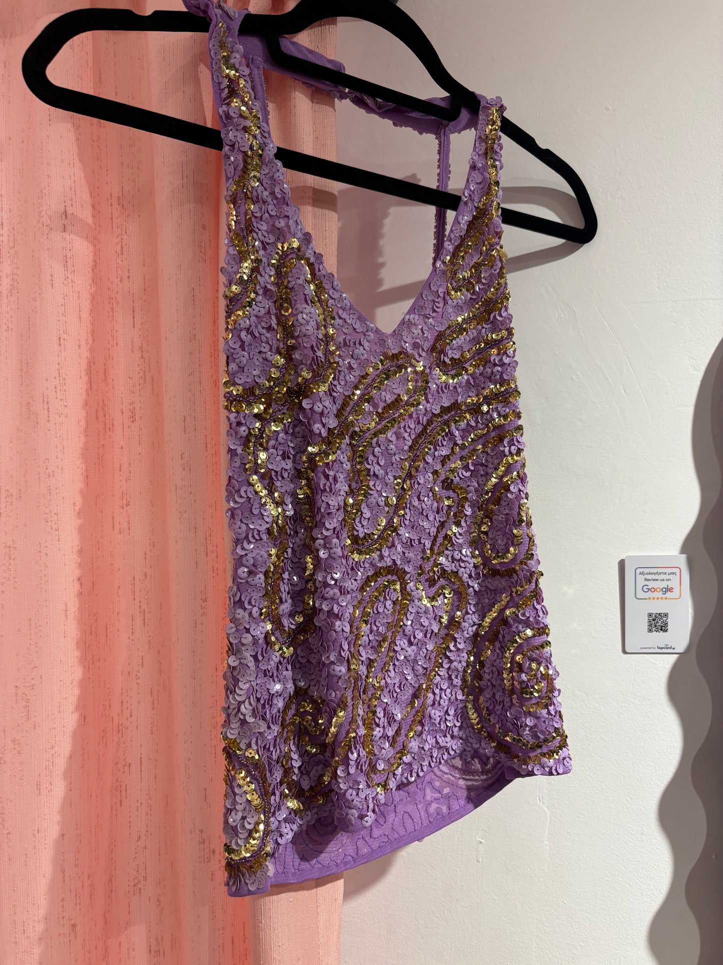 Sequin y2k top