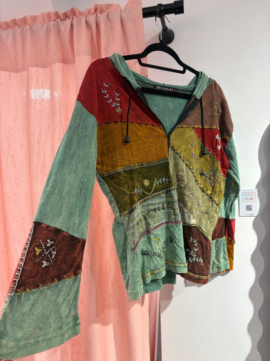 Hippie jacket with flared sleeves (M-L)