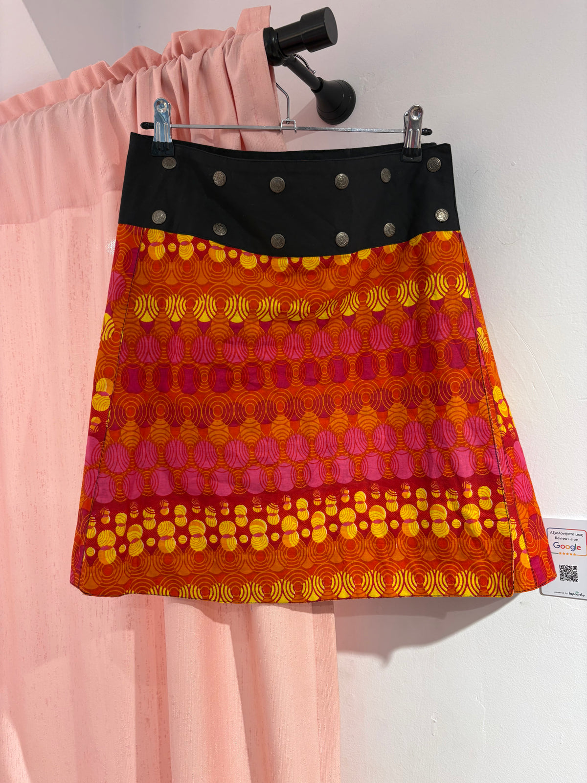 Wrapped y2k skirt with buttons (Fits M-L)