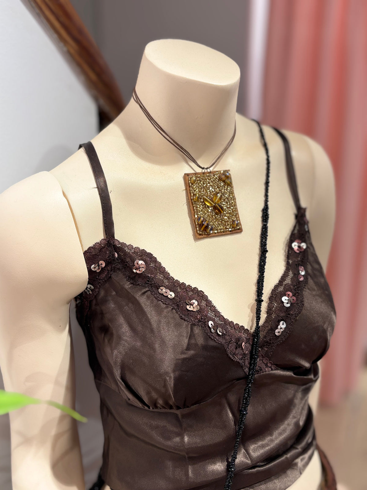 Vintage beaded necklace