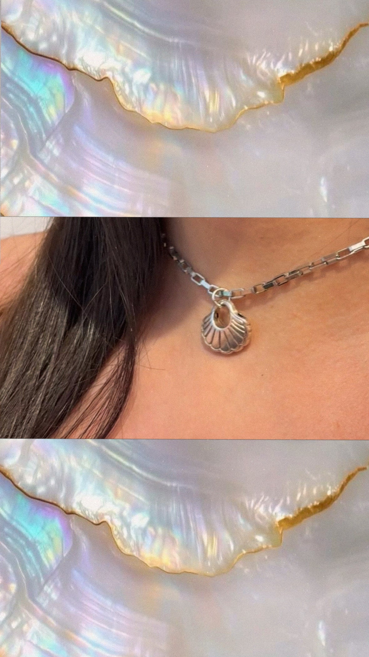 Handmade chocker with stainless steel