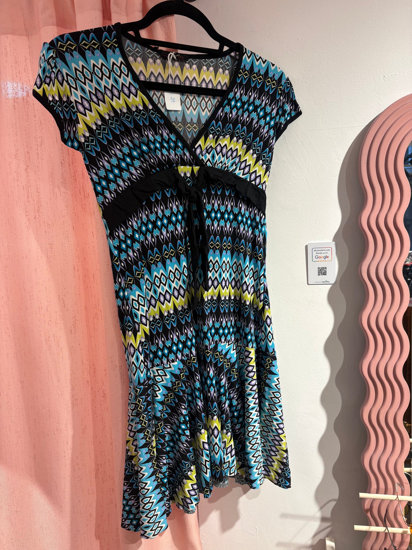 Missoni-like super soft dress (M)