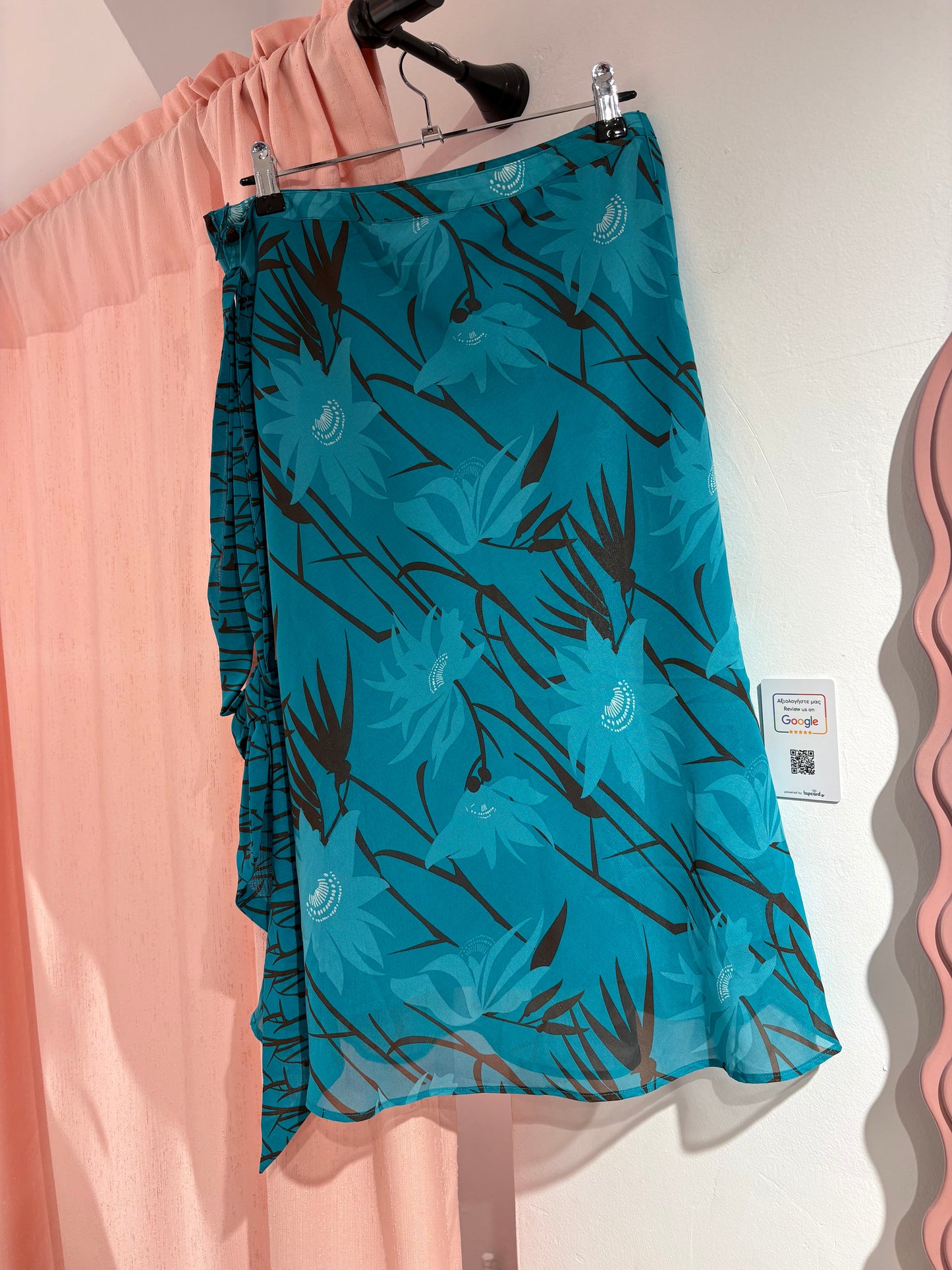 Pretty midi floral h&m skirt (36)