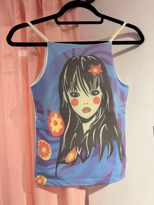 Super cute surf girl top (M/L)