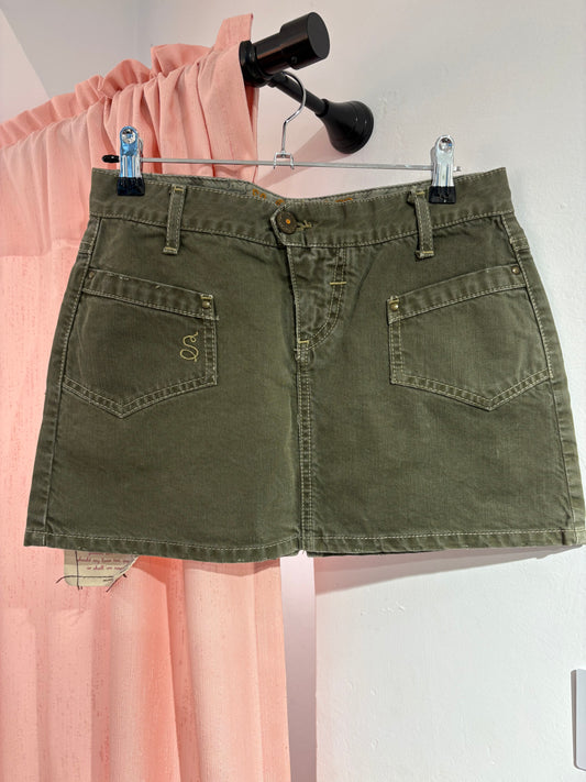 Staff Jeans deadstock mini skirt (Size: 26)