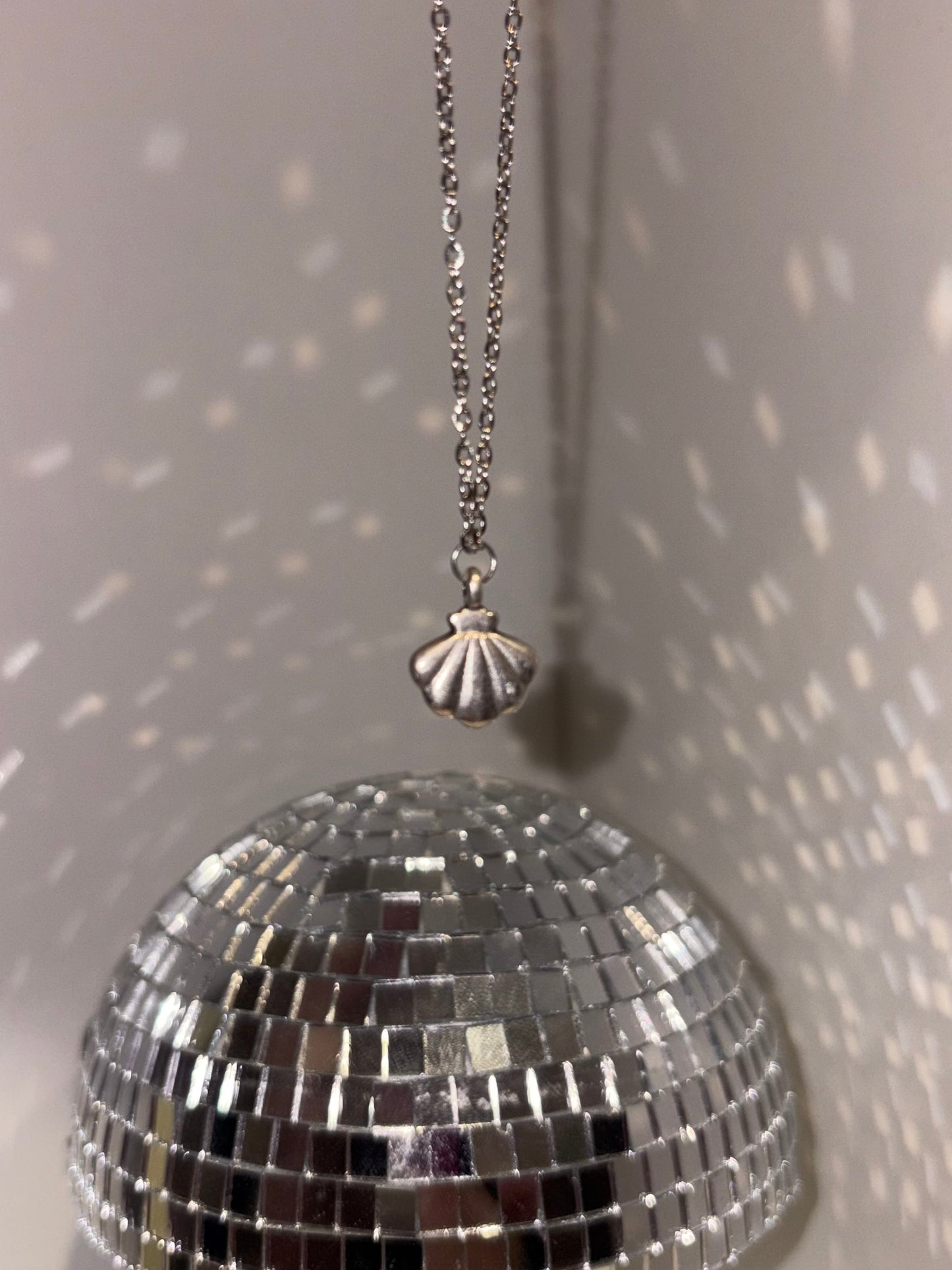 Handmade necklace with stainless steel chain