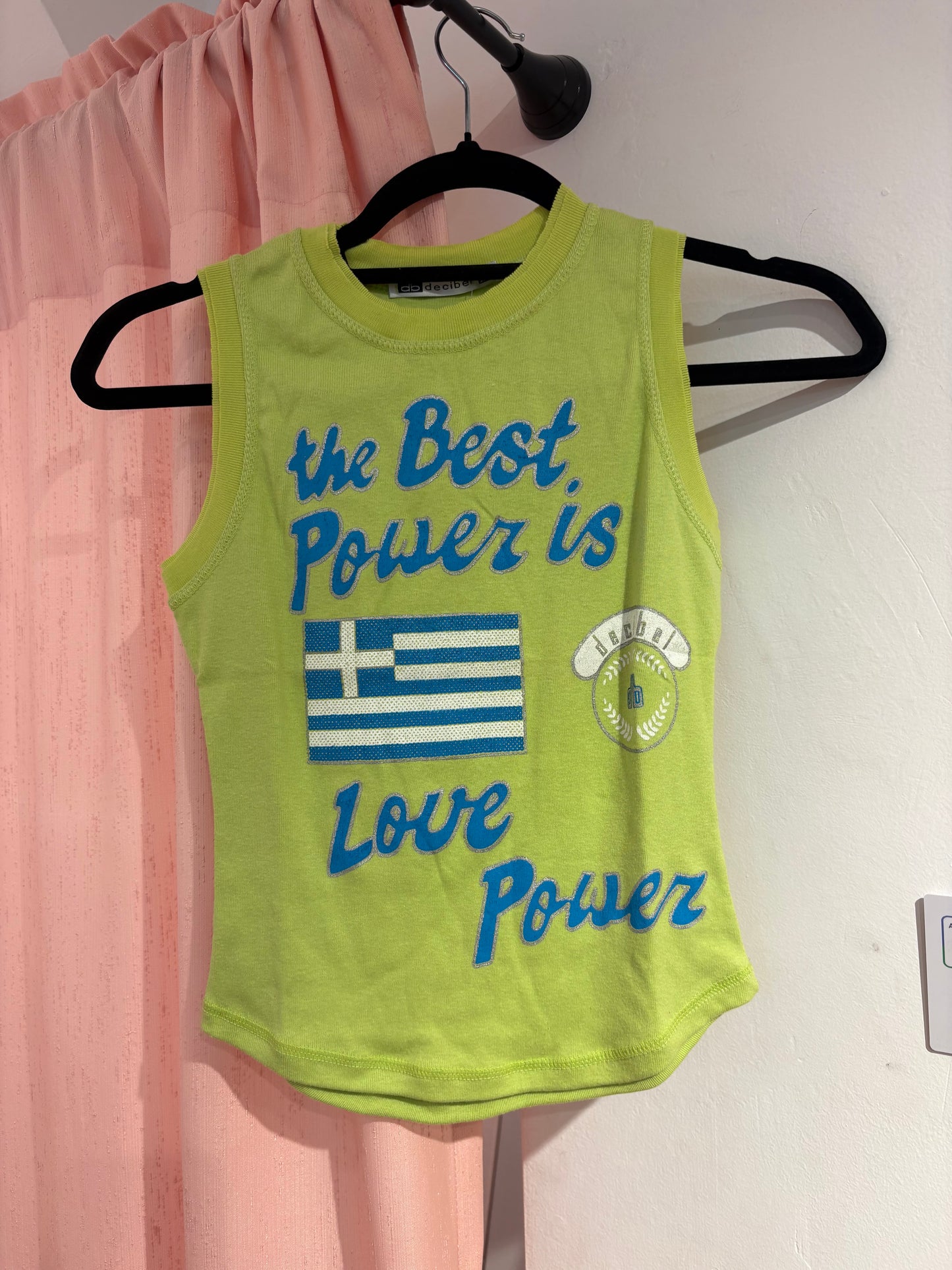 Super cool Greece souvenir top (One Size)