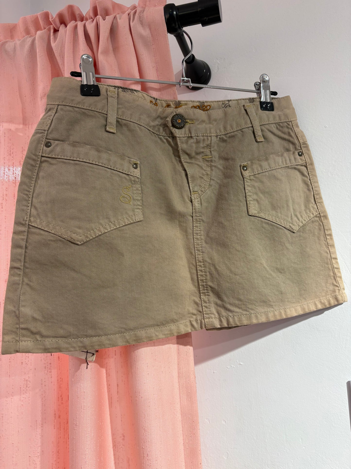 Staff Jeans deadstock mini skirt (Size: 26)
