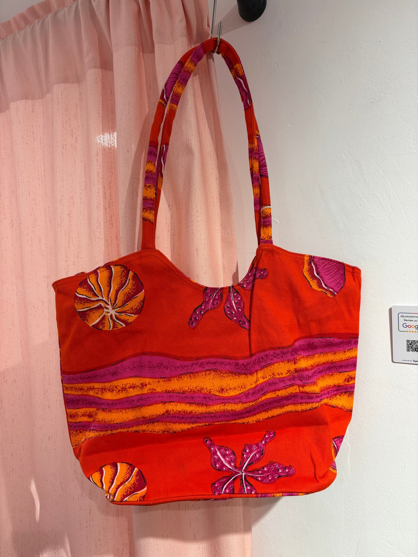 Vintage large beach bag