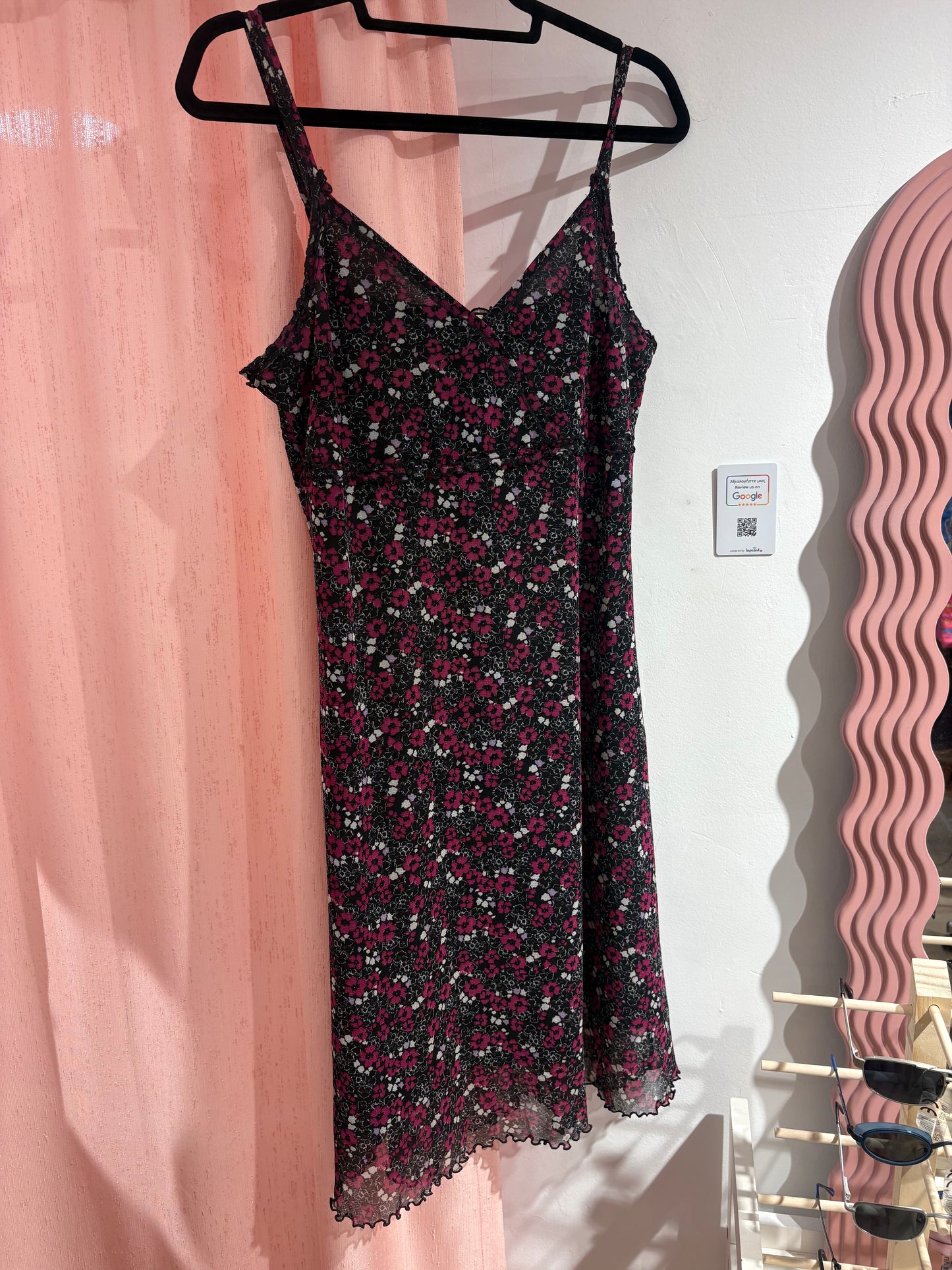 Pretty midi floral dress (L)