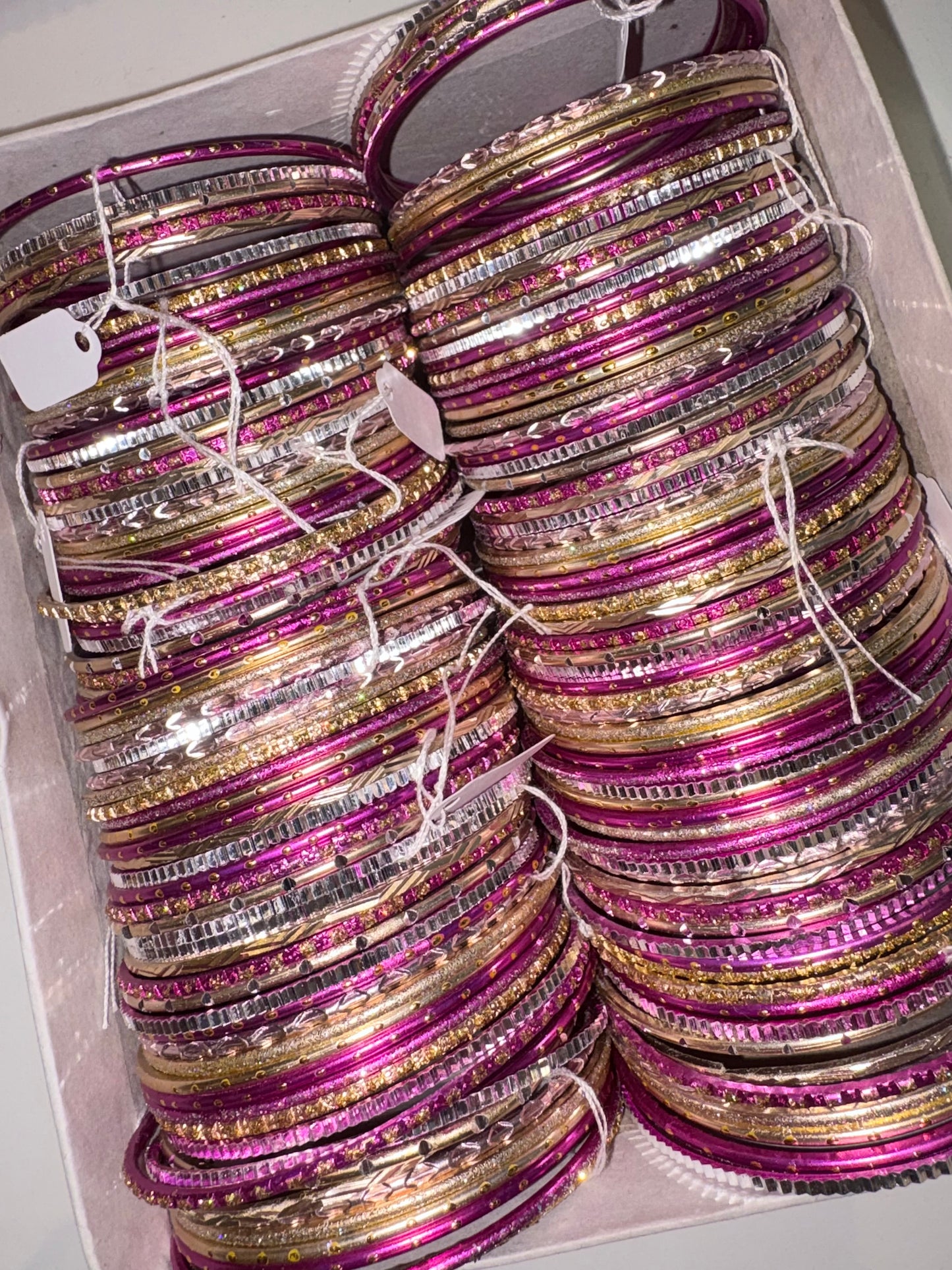 Stackable bangles (set of 6)