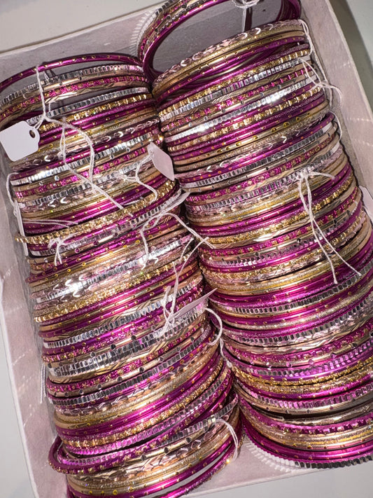 Stackable bangles (set of 6)