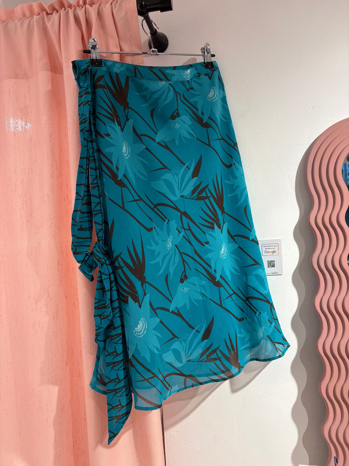 Pretty midi floral h&m skirt (36)