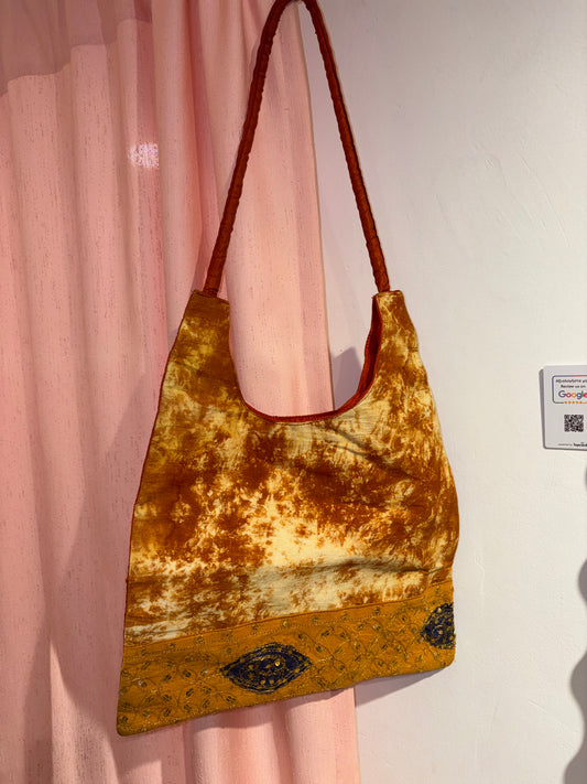 Super-cute boho-style long bag (Deadstock)