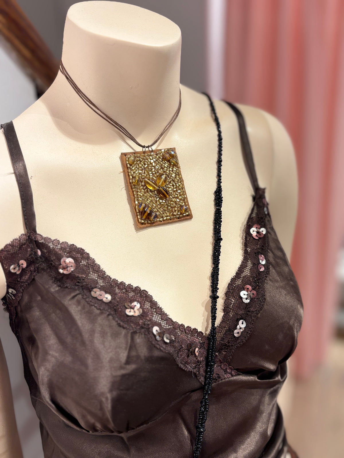 Vintage beaded necklace