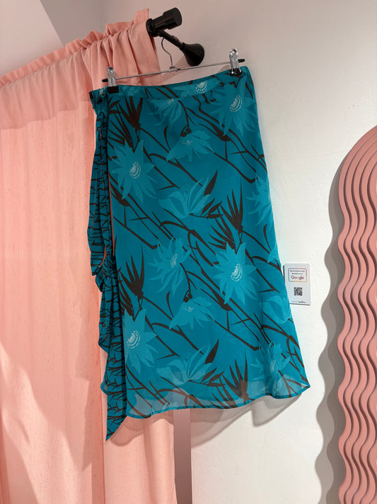 Pretty midi floral h&m skirt (36)