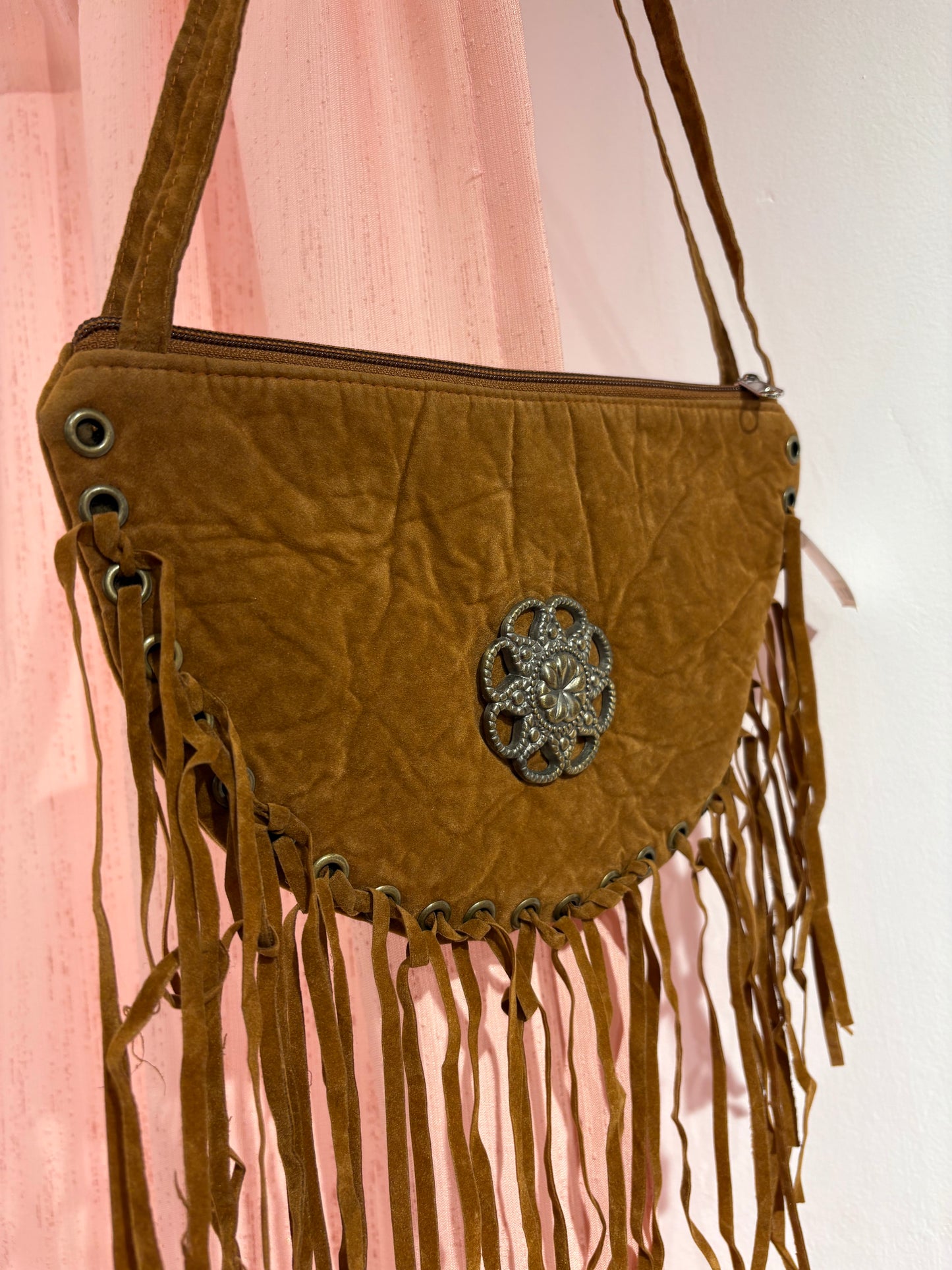 Y2k western cowgirl bag with zipper (Deadstock)