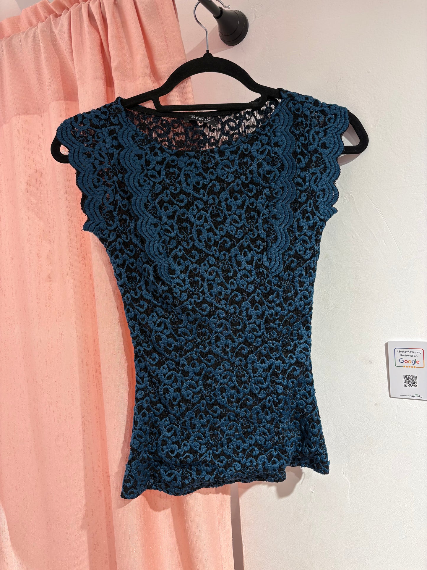 Orsay lace vintage top (S-M)