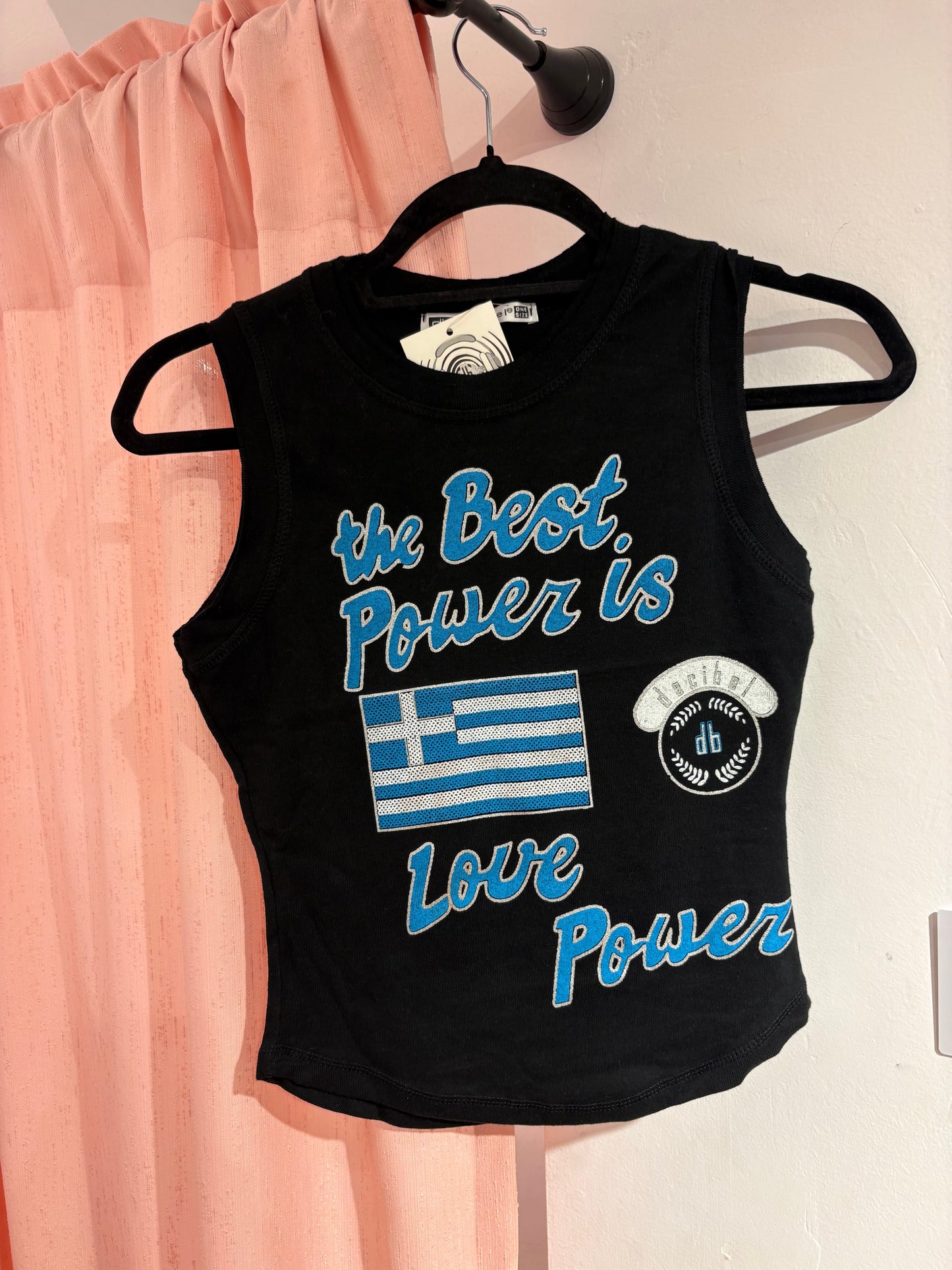 Super cool Greece souvenir top (One Size)