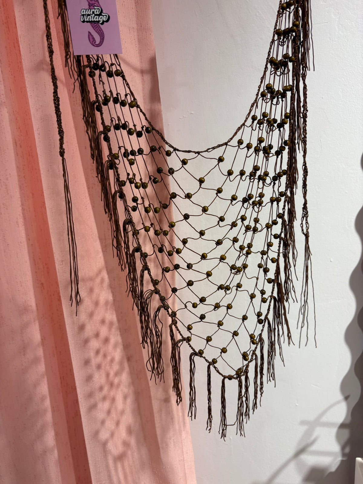 Gorgeous beaded fringe belt