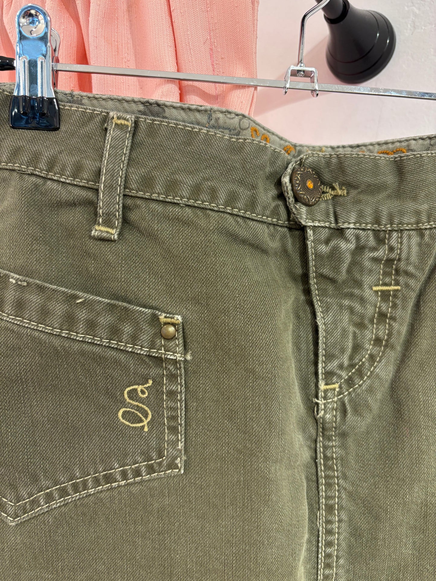 Staff Jeans deadstock mini skirt (Size: 26)