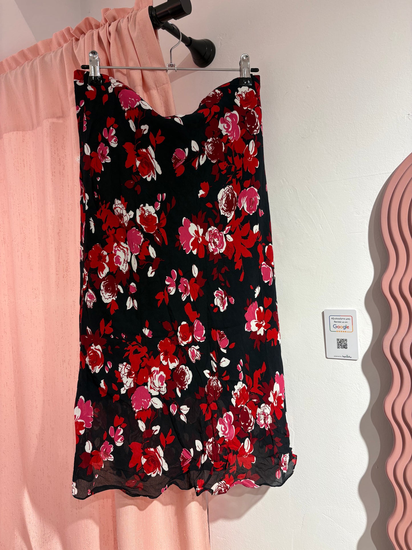 Incredible midi floral skirt (L)