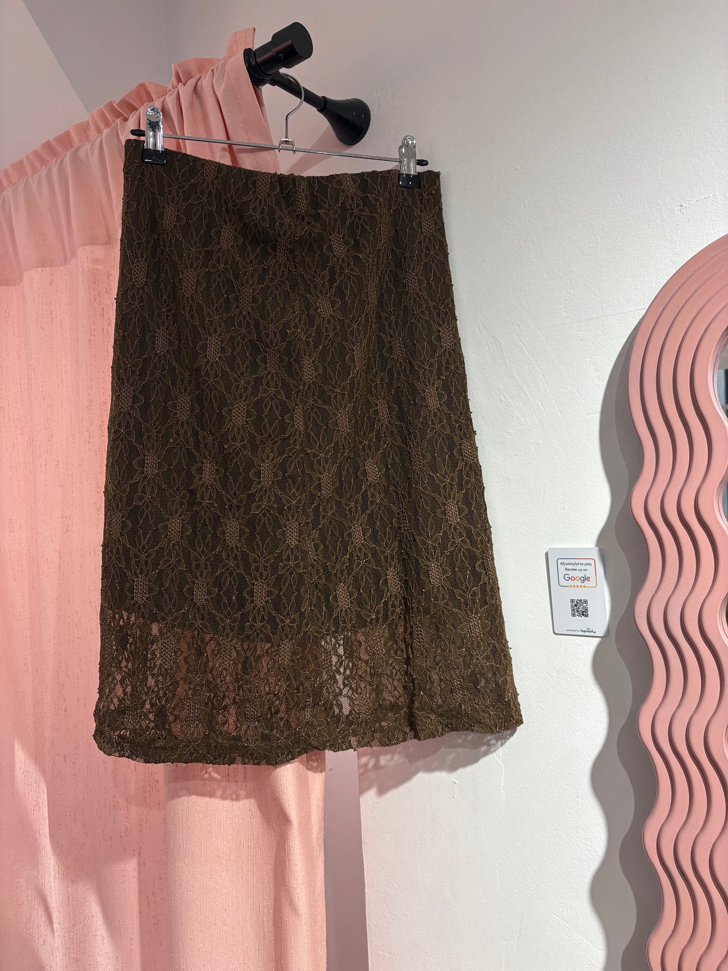 Midi laced deadstock skirt (M)