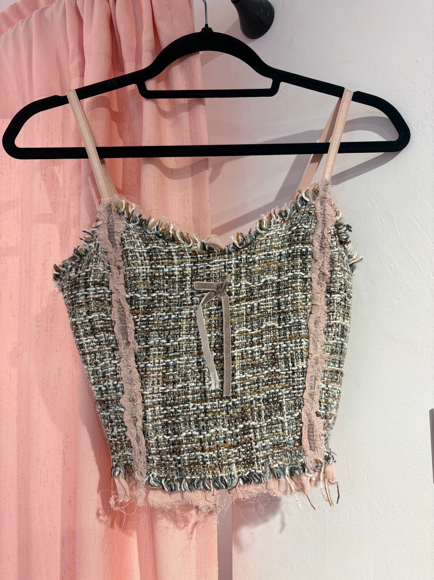 Super unique pure wool vintage top (S)
