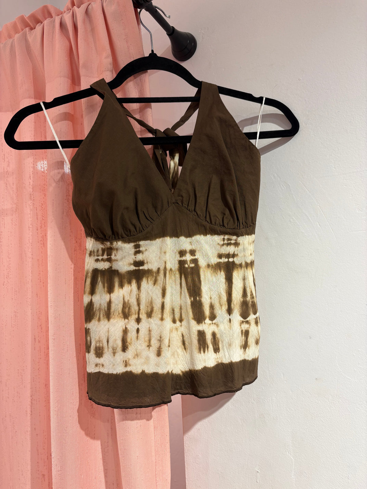 Incredible v-neck tie-dye top (S)