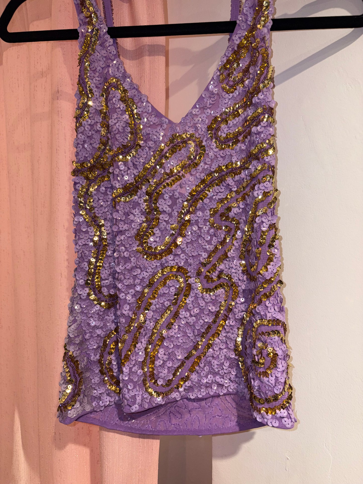 Sequin y2k top