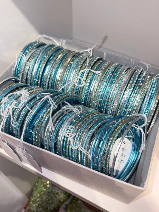 Stackable bangles (set of 6)