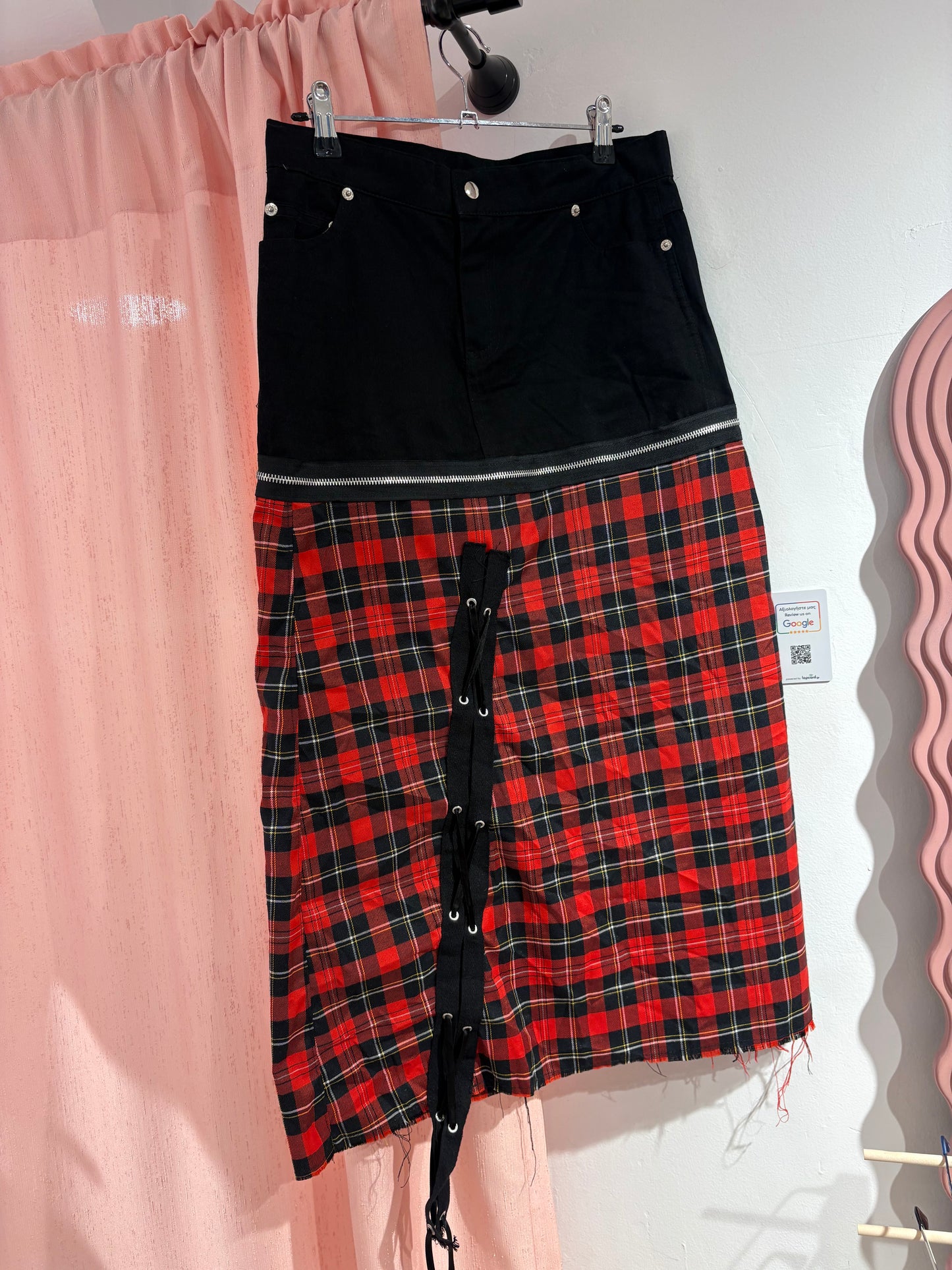 Bad Billy's alt midi skirt (M)