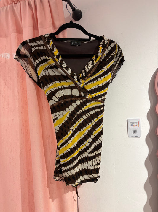 Pretty long vintage top (M-L)
