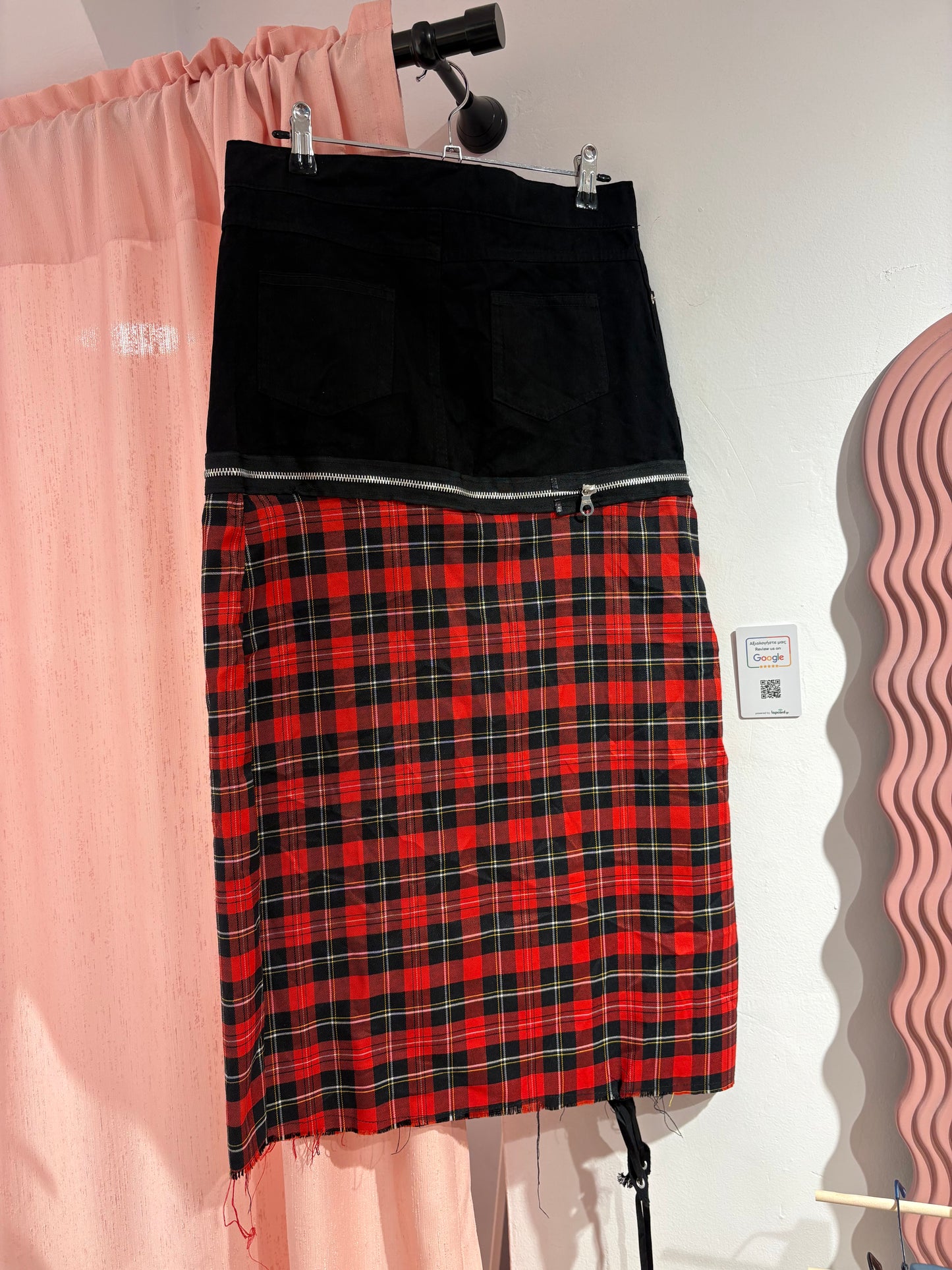 Bad Billy's alt midi skirt (M)