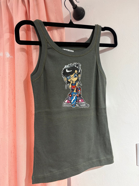 Super cute y2k graphic tank top (One Size)
