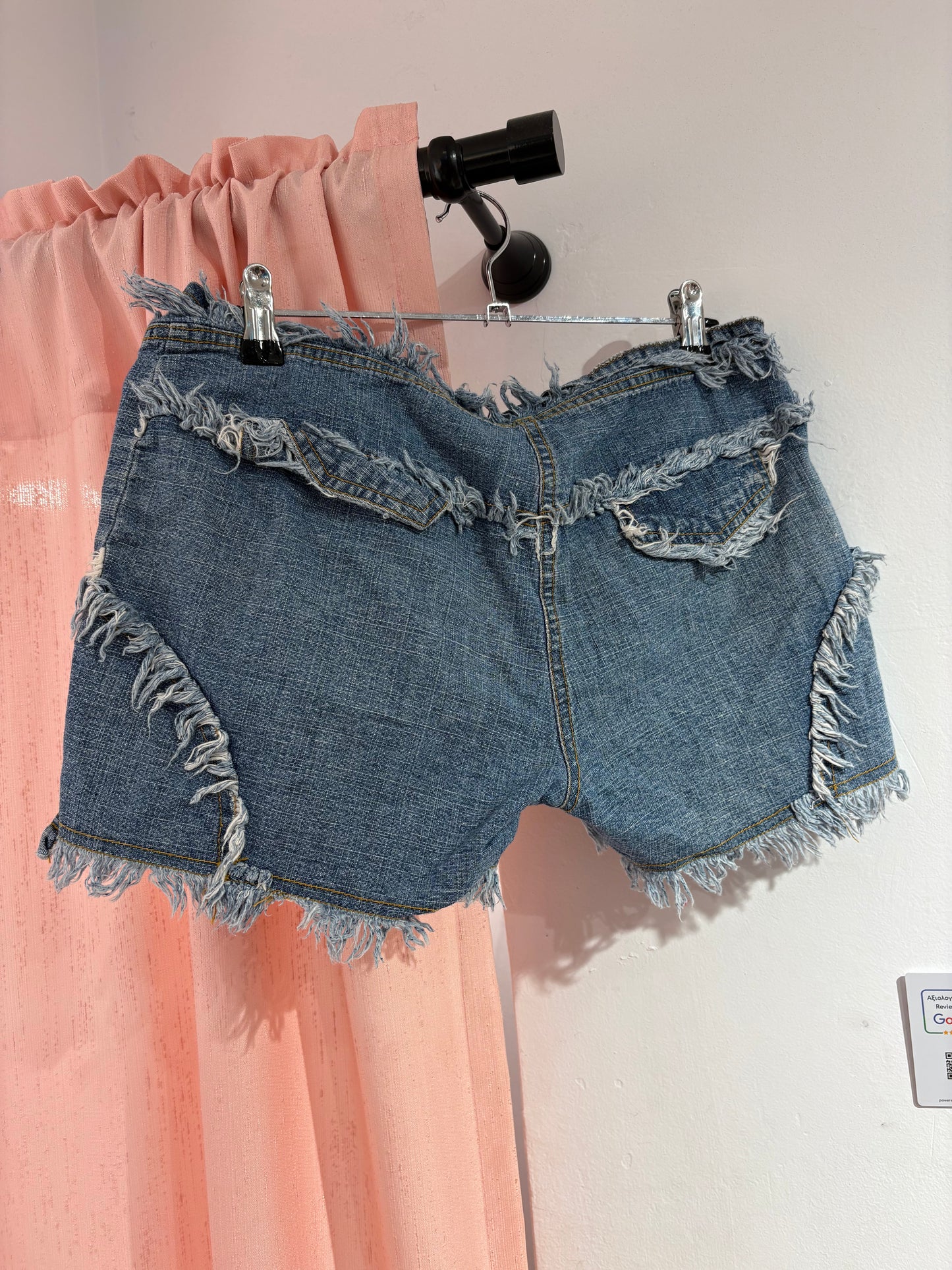Unique denim shorts (M)